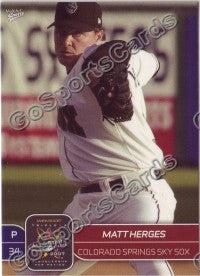2007 Pacific Coast League All Star MultiAd Matt Herges
