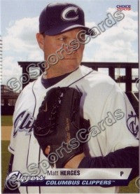 2009 Columbus Clippers Matt Herges