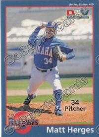 2010 Omaha Royals DAV Matt Herges