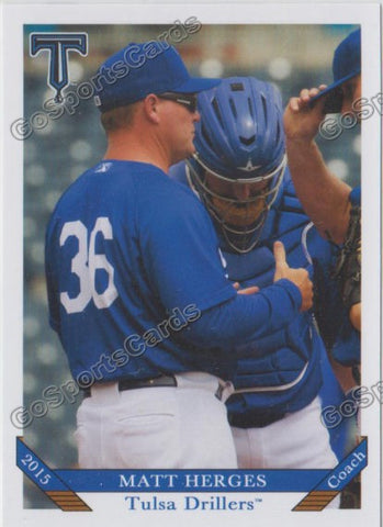 2015 Tulsa Drillers Matt Herges