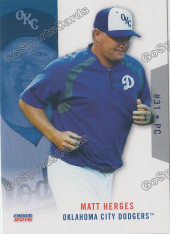 2016 Oklahoma City Dodgers Matt Herges