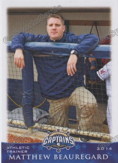 2014 Lake County Captains Matthew Beauregard