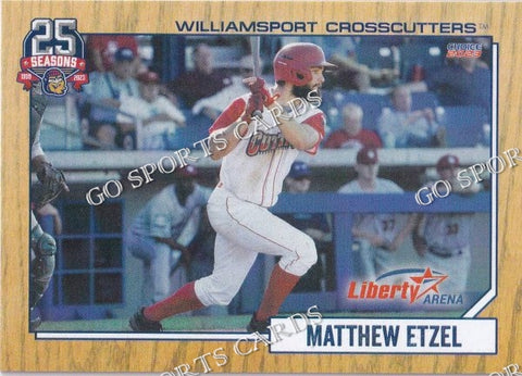 2023 Williamsport Crosscutters 25th Anniversary Matthew Etzel