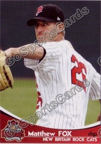 2009 New Britain Rock Cats Matt Fox