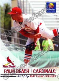 2010 Palm Beach Cardinals Matthew Frevert – Go Sports Cards