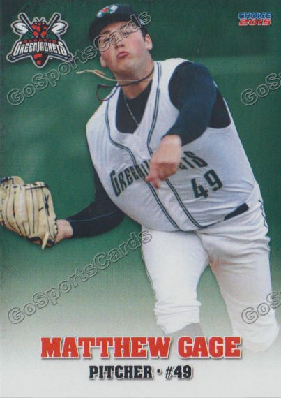 2015 Augusta Greenjackets Matthew Gage