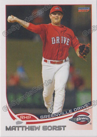 2017 Greenville Drive Matthew Gorst