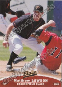 2009 Bakersfield Blaze Matthew Lawson