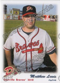 2010 Danville Braves Matthew Lewis