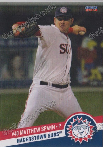 2014 Hagerstown Suns Matthew Spann