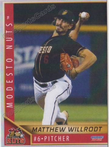 2021 Modesto Nuts Matthew Willrodt