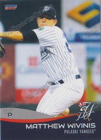 2017 Pulaski Yankees Matthew Wivinis