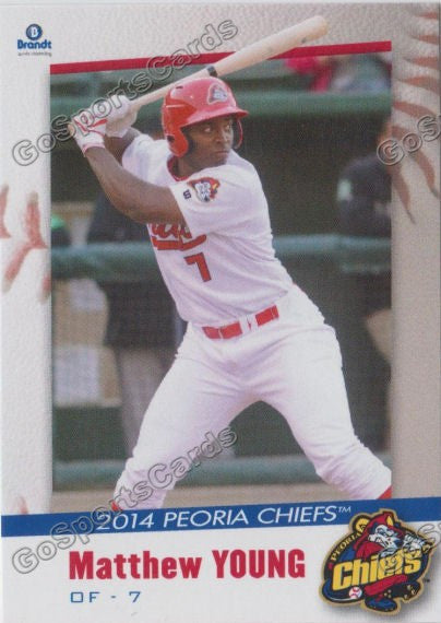 2014 Peoria Chiefs Matthew Young