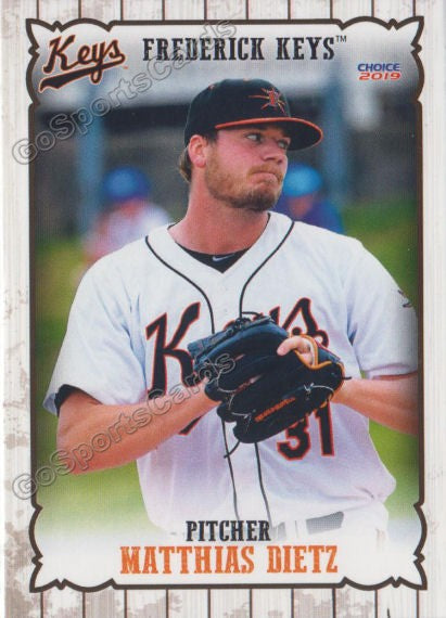 2019 Frederick Keys Matthias Dietz