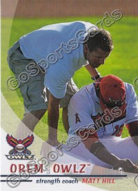 2010 Orem Owlz Matt Hill