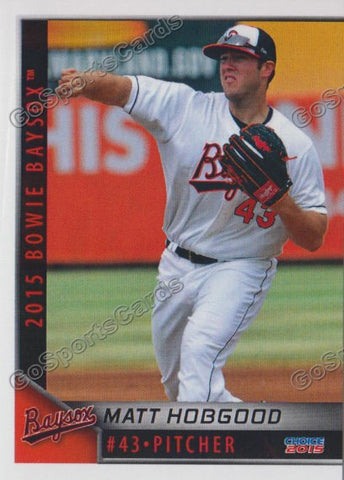 2015 Bowie Baysox Matt Hobgood