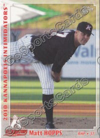 2010 Kannapolis Intimidators Matt Hopps