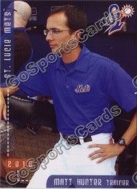 2010 St Lucie Mets Matt Hunter