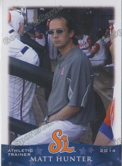 2014 St Lucie Mets Matt Hunter
