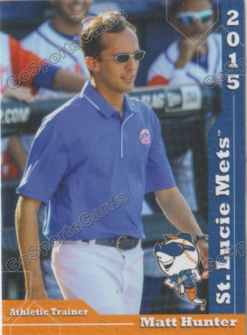 2015 St Lucie Mets Matt Hunter