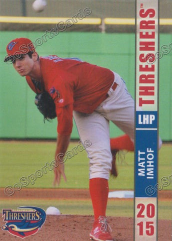 2015 Clearwater Threshers Matt Imhof