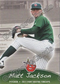 2011 Fort Wayne TinCaps Matt Jackson