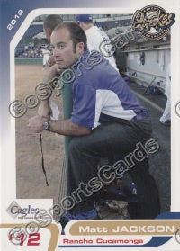 2012 Rancho Cucamonga Quakes Matt Jackson