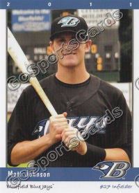 2011 Bluefield Blue Jays Matt Johnson