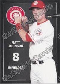 2012 Vancouver Canadians Matt Johnson