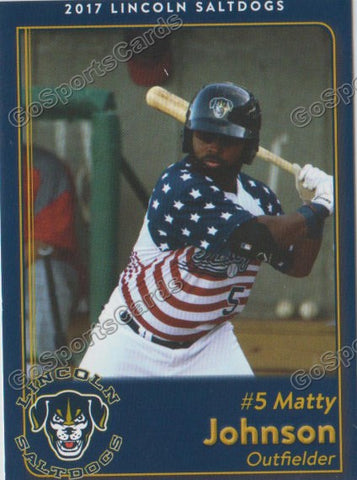 2017 Lincoln Saltdogs Matty Johnson