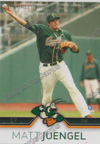 2013 Greensboro Grasshoppers Matt Juengel