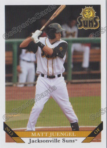 2015 Jacksonville Suns Matt Juengel