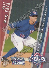 2011 Round Rock Express Matt Kata