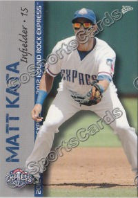2012 Round Rock Express Matt Kata
