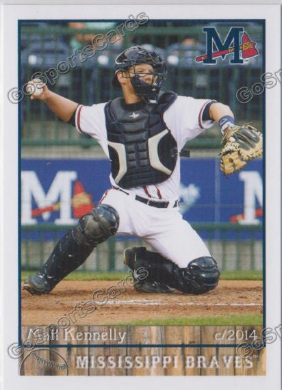 2014 Mississippi Braves Matt Kennelly
