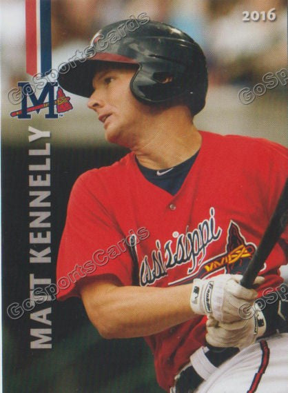 2016 Mississippi Braves Matt Kennelly