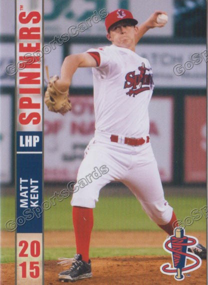 2015 Lowell Spinners Matt Kent