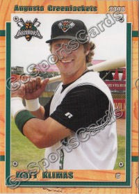 2008 Augusta GreenJackets Matt Klimas