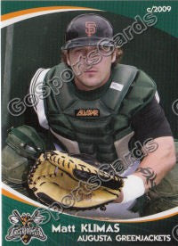 2009 Augusta GreenJackets Matt Klimas