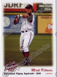 2010 Richmond Flying Squirrels Matt Klimas