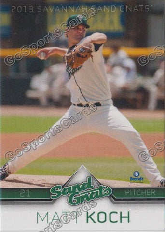 2013 Savannah Sand Gnats Matt Koch