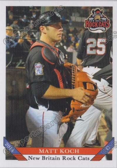 2014 New Britain Rock Cats Matt Koch