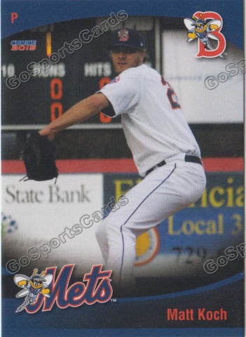 2015 Binghamton Mets Matt Koch