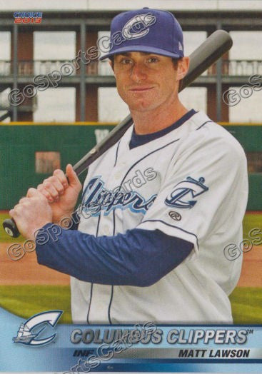 2013 Columbus Clippers Matt Lawson