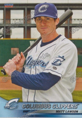 2013 Columbus Clippers Matt Lawson