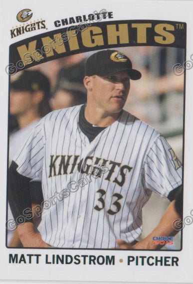 2015 Charlotte Knights Matt Lindstrom