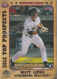 2012 Carolina League Top Prospects Matt Lipka