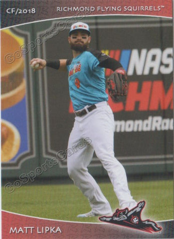 2018 Richmond Flying Squirrels Matt Lipka