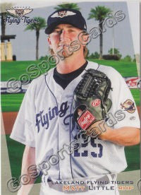 2012 Lakeland Flying Tigers Matt Little
