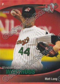 2008 Winston Salem Warthogs Matt Long